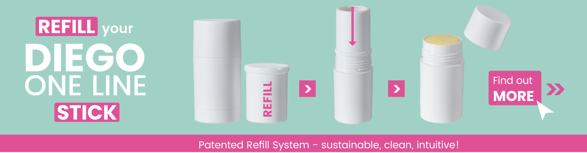 REFILL YOUR DIEGO ONE LINE REFILL STICK